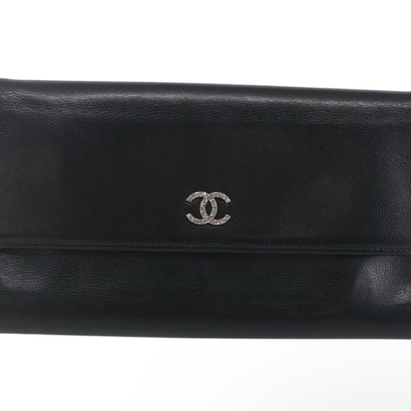 Chanel  Black trifold wallet - Picture 2 of 7